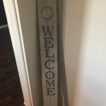 Welcome Sign - Grey